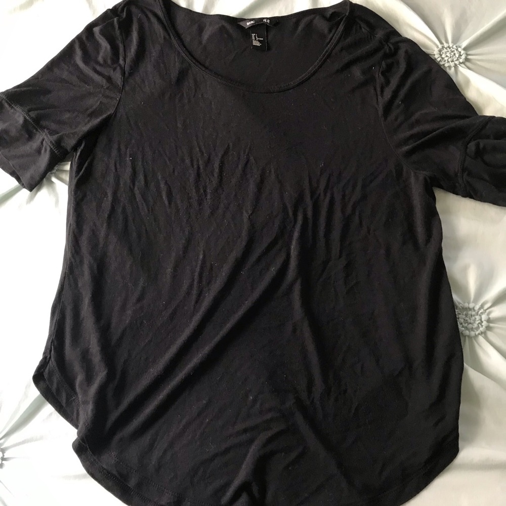 H&M Black T Shirt